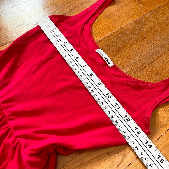 Reformation Rou Knit Midi Dress in Sundried Tomato - Picture 6 of 9